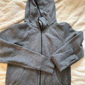 Lululemon Athletica Dark Gray Zip-Up Jacket